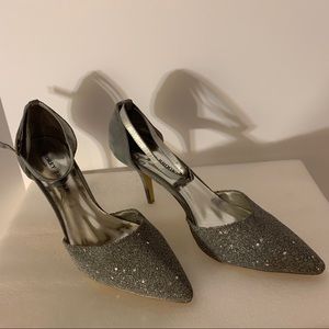 Audrey Brooks Sexy Party Silver Evening Sequins